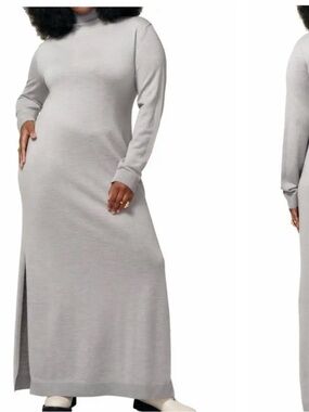 Lita by Ciara “Affection” Long Sleeve Merino Wool Sweater Dress - NWOT!‎